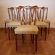 Ensemble de 6 chaises modernes du milieu du siècle, Italie, 1960
