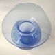 Bohemia Selection ball vase in handmade crystalline. Cobalt blue.