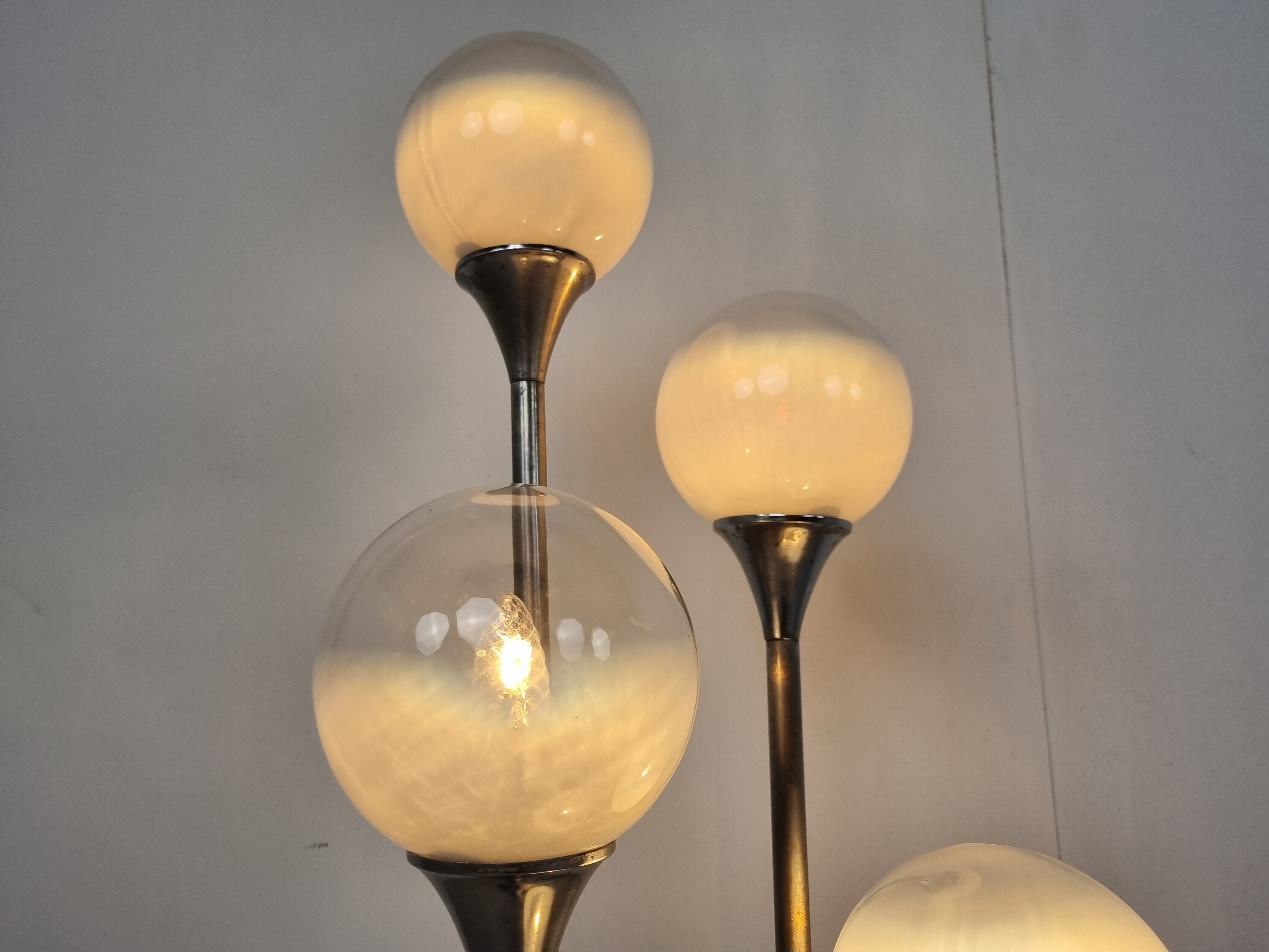 Mid century floor lamp by av mazzega