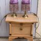 Pair of pampille bedside lamps