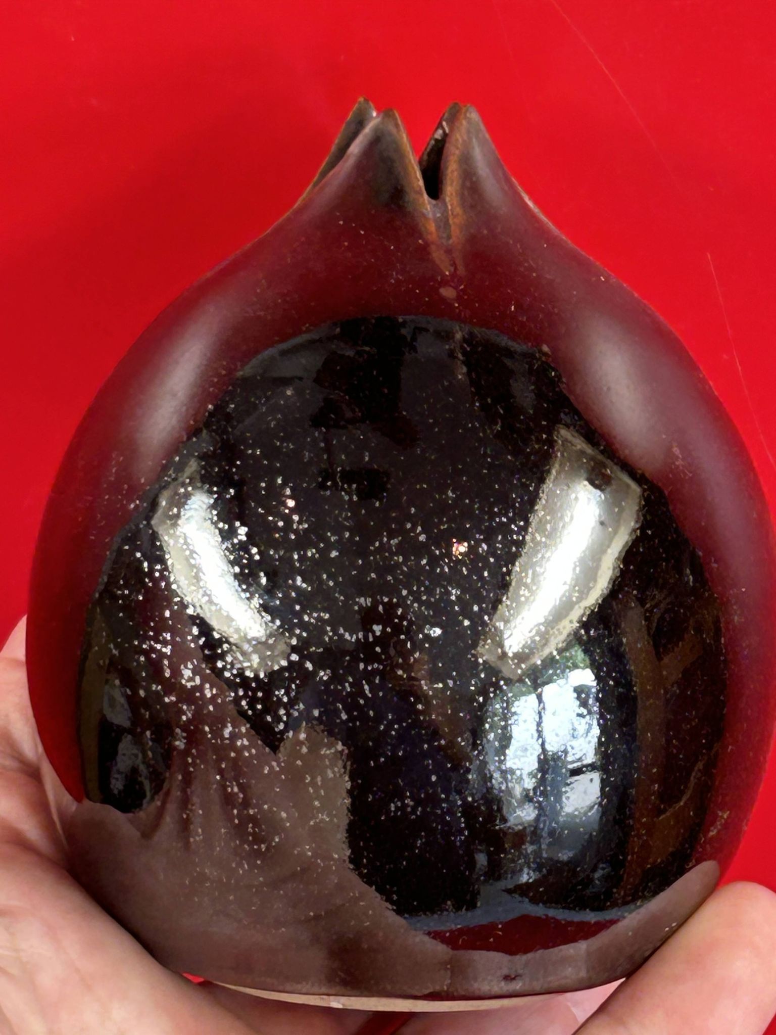 Soliflore en céramique contemporaine