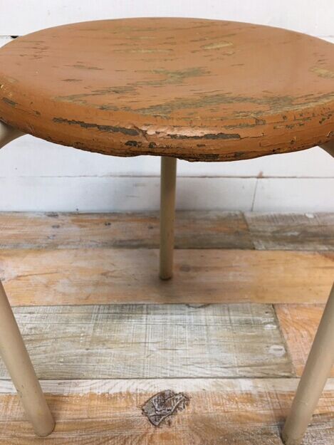 Vintage tripode stool 1960