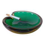 Submerged Murano Glass Ashtray, Italy, 1960s