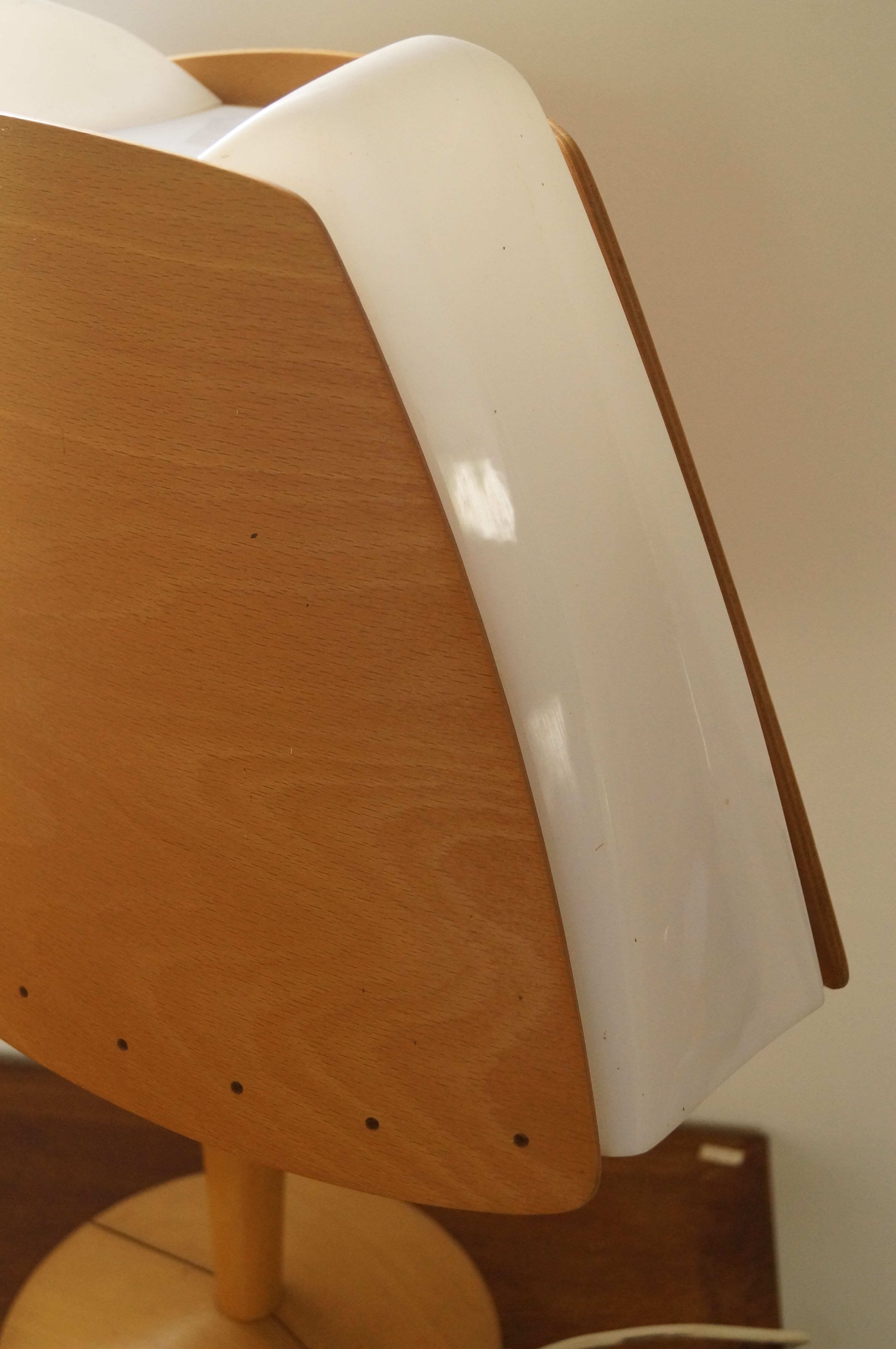 Lamp Lucid wood 1980