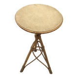 Rattan bamboo tripod saddle from the 60s and 70s
