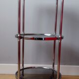 Art deco rolling drink/side table