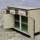 Low kitchen furniture formica ivory color