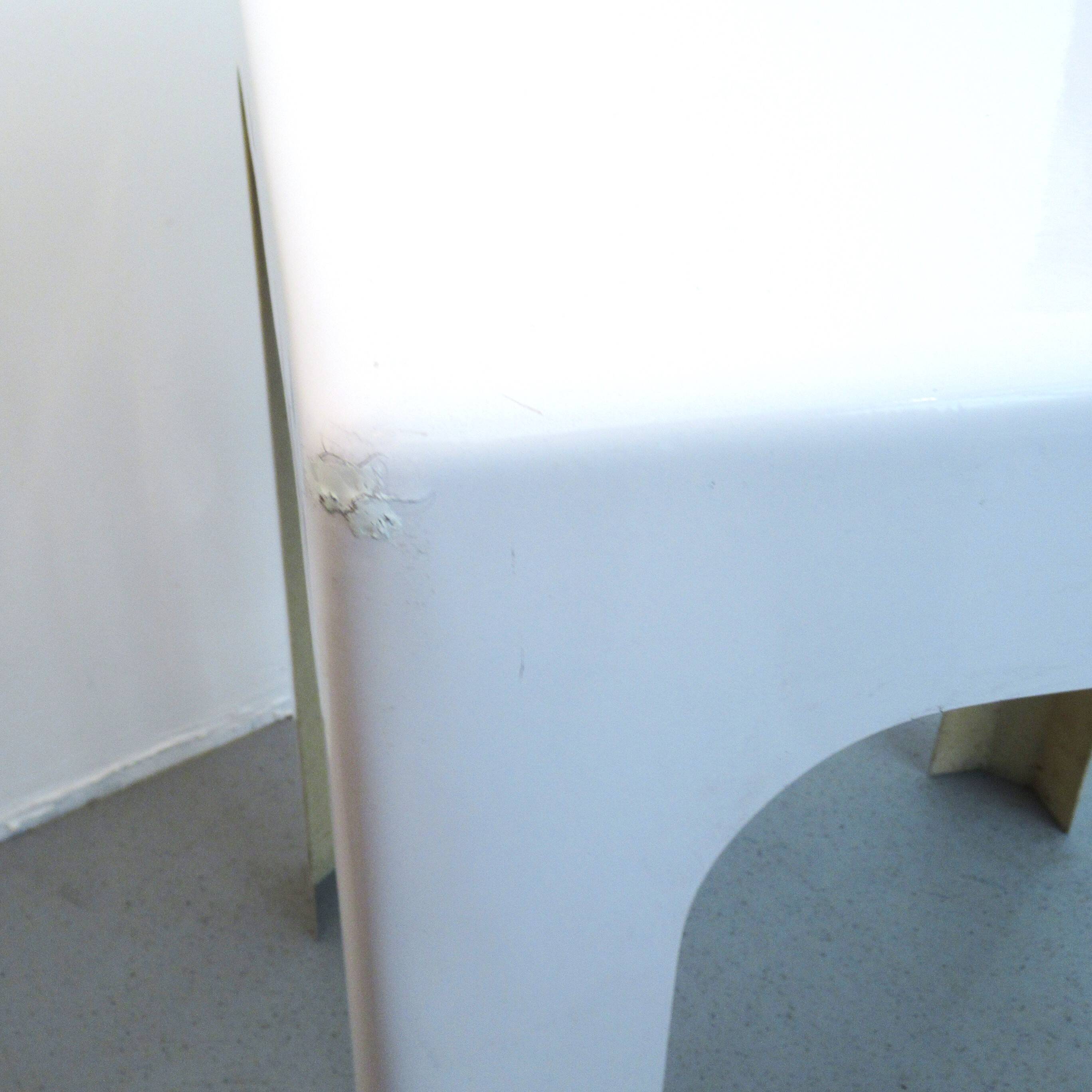 Prisunic 70s Fiberglass Side Table