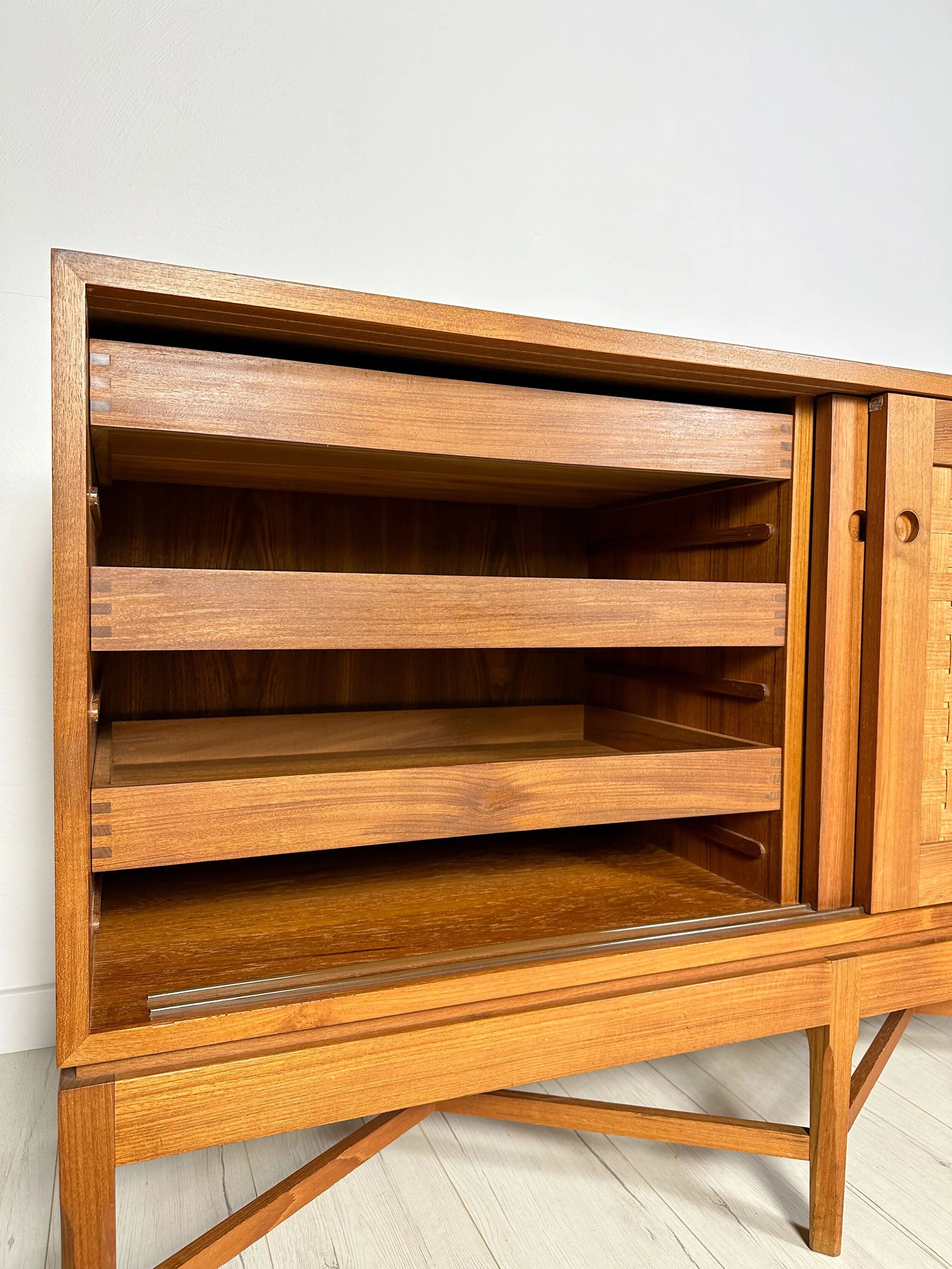 1960s Vintage Danish Teak Sideboard by Ilse & Ove Rix for Uldum Møbelfabrik