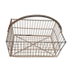 Antique metal basket