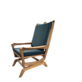 Danish Rocking Chair in Oak from the 1960s, Henry Kjaernulf Style, Mid-Century Modern
