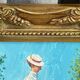 Painting on isorel, wooden frame