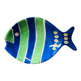 Plat poisson à rayures 