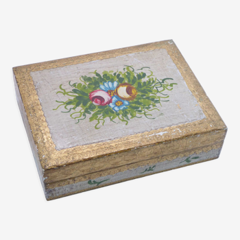 Florentine style wooden box, italy