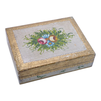 Florentine style wooden box, italy