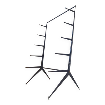 Vintage shelf 1950 compass legs jean prouve maurice novarina buvette evia