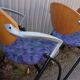 Set of 6 Vepa Alpine stackable armchairs/ conference chairs, Memphis Style