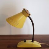 Scandinavian yellow lamp cocotte style 50s