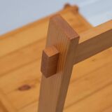 Solid pine chair, 1970