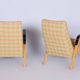 Pair of Restored Mid-Century Oak Armchairs by Tatra Pravenec, Czechia, 1950s