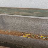 Banc ancien en bois avec belle patine