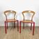 Paire de chaises Lotus de Hartmut Lohmeyer pour Kusch+Co