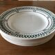 Lot of 6 plates Longwy model Toulon