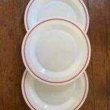 Flat arcopal plates
