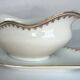 White porcelain gravy boat