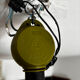 Large rattan pendant light from the 1970s.