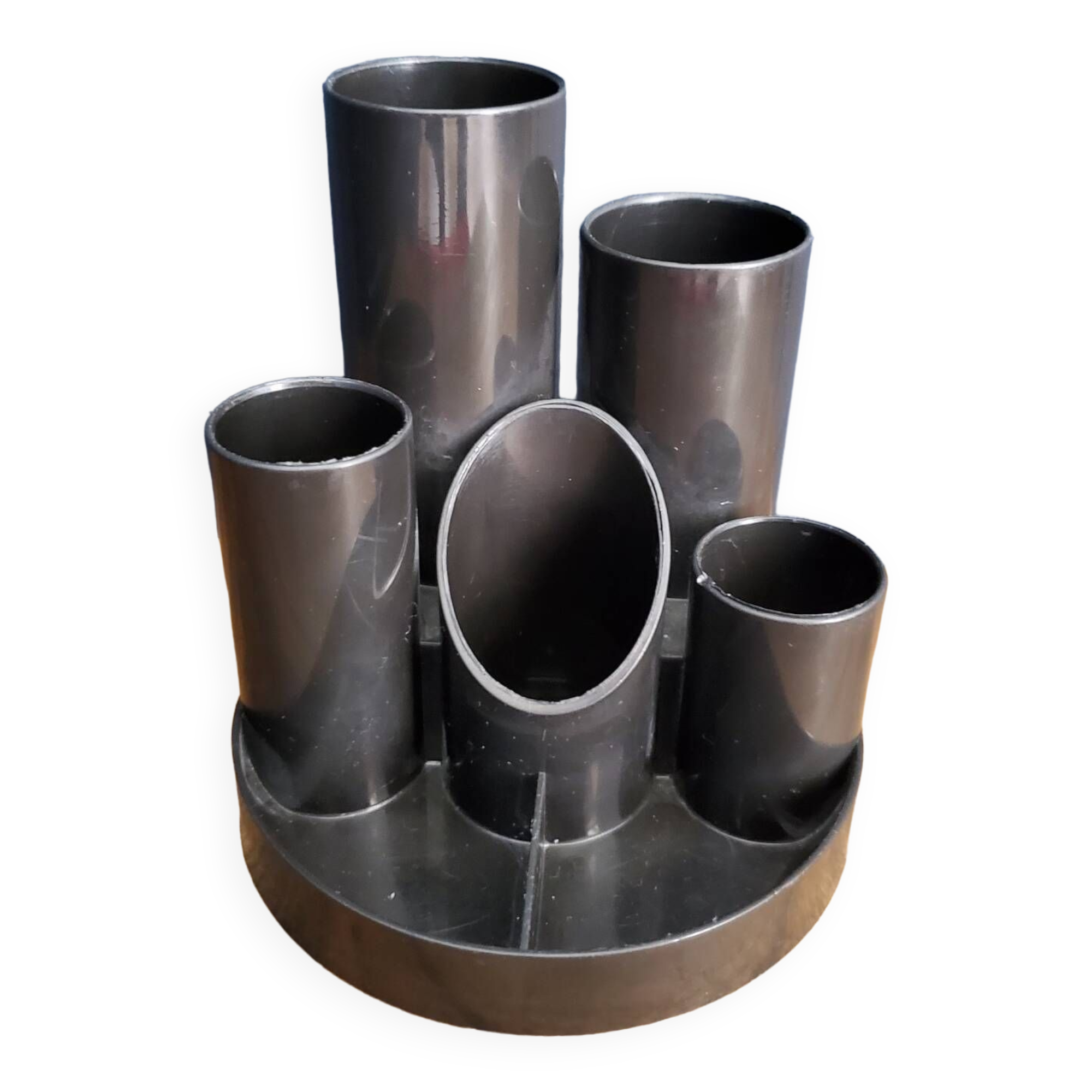 Vintage modernist desk organizer