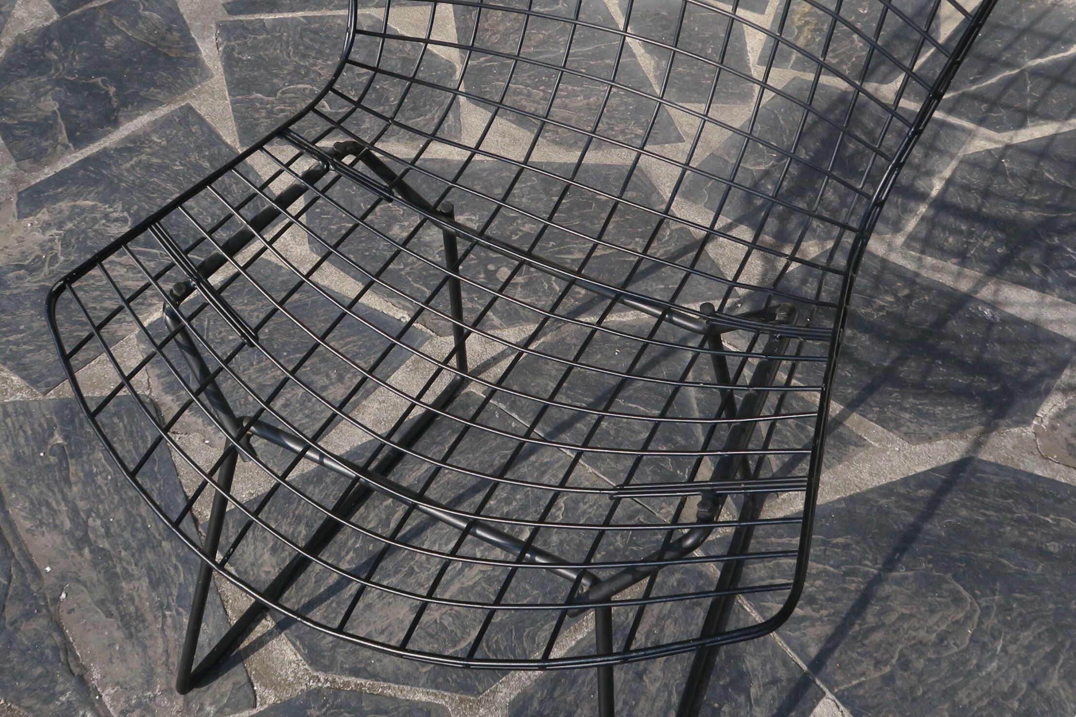 Harry Bertoia chair "wire" for Knoll