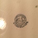 Trio of plates green tones