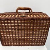 Vintage picnic suitcase