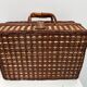Vintage picnic suitcase