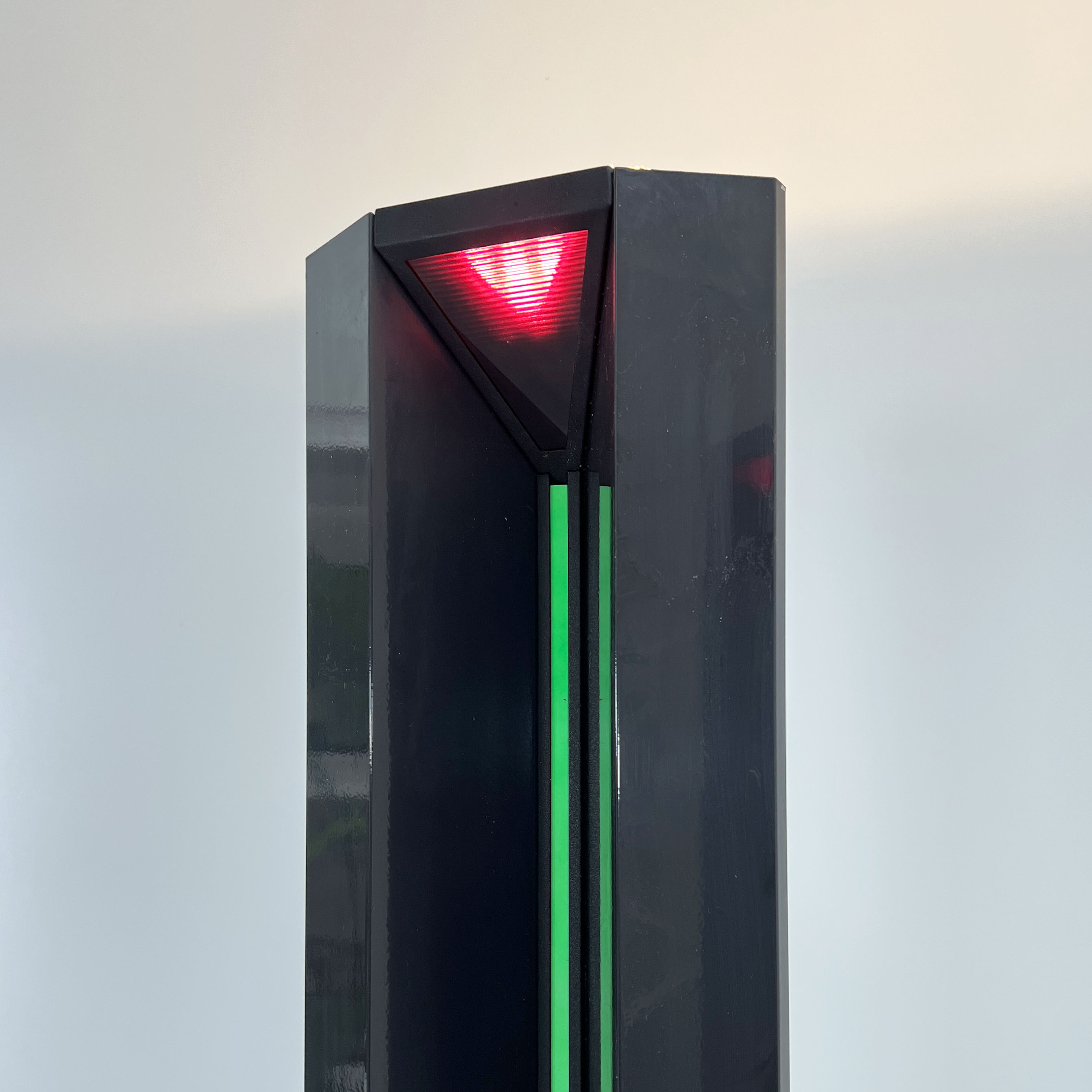 Postmodern Fluorescent Variable Intensity Floor Lamp by Egoluce, 1980