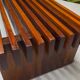 Grand banc teck massif design 1970