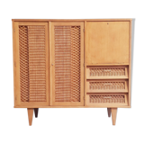 Rattan cabinet cabinet