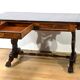 Table, bureau à volets en palissandre massif, époque Restauration, début XIXème