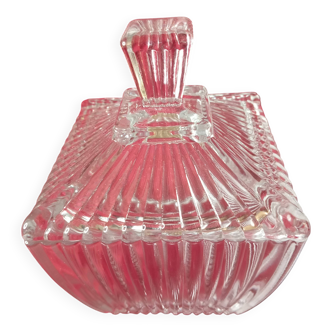 Sucrier / bonbonniere en verre