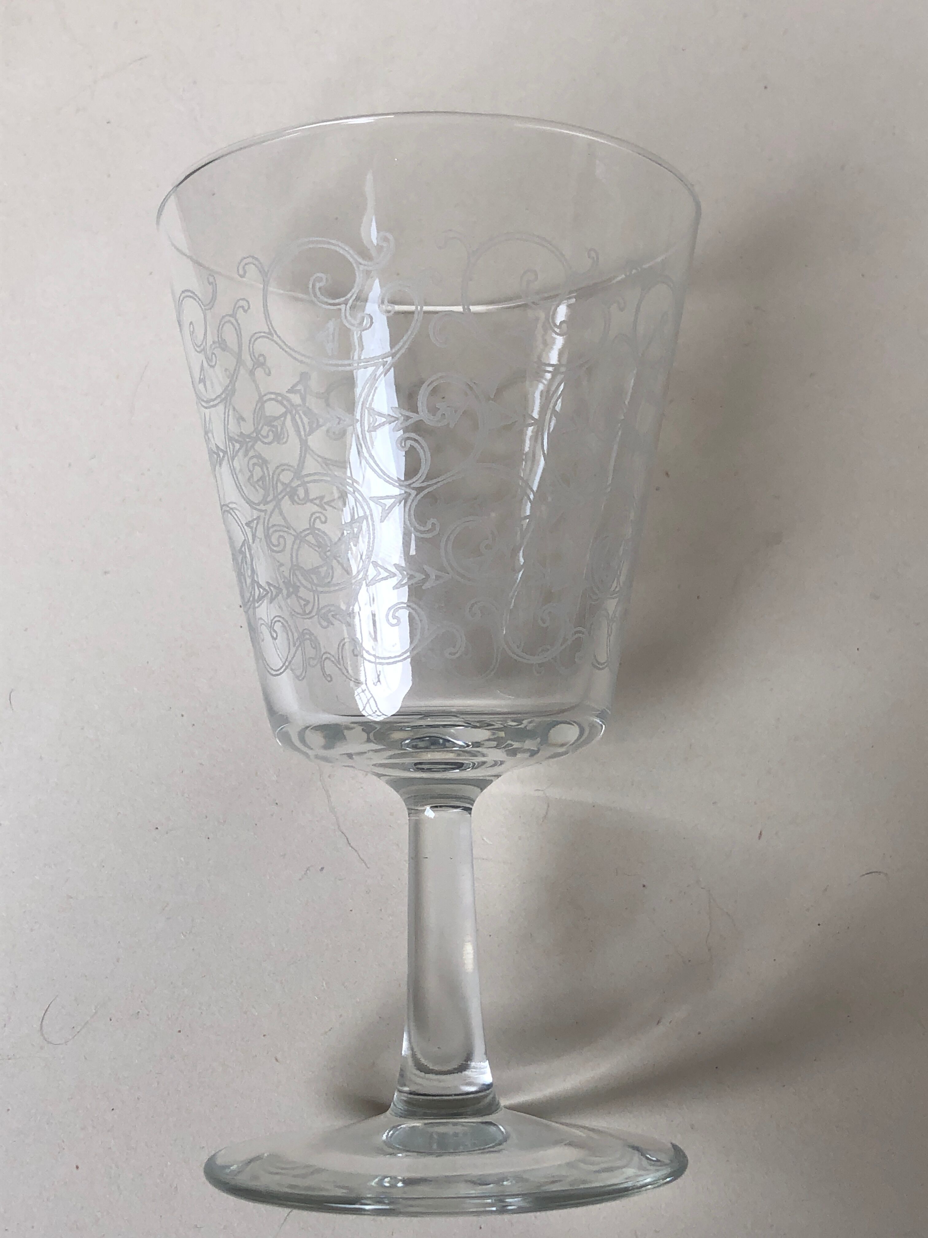 Set of 12 glass