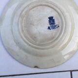Plates made Gien, Terre de Fer