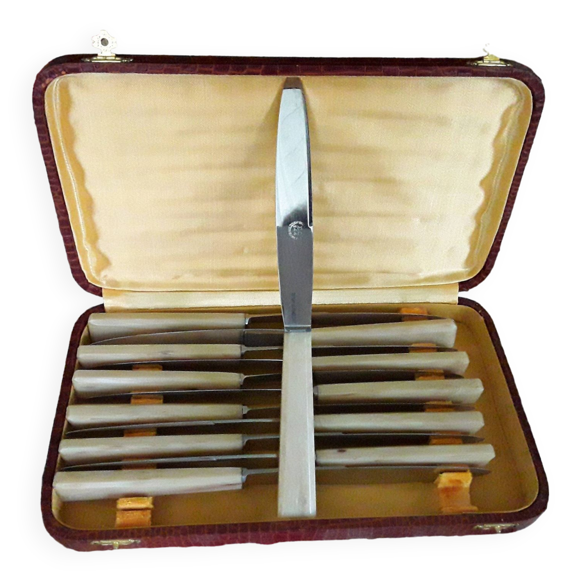 Coffret de 12 couteaux vintage