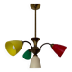 Lustre multicolore années 50