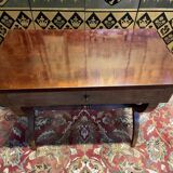Empire mahogany dressing table