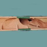 Buste, athlète masculin en terre cuite, Ugo Cipriani