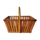 Ancien panier en bois