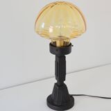 Vintage 1920s wrought iron Art Deco lamp