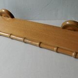 Wooden wall shelf, imitating bamboo
