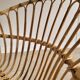 Fauteuil en rotin vintage